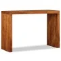 Solid wood console table with honey finish 110x40x76 cm by vidaXL, Side tables - Ref: Foro24-244671, Price: 215,38 €, Discoun...