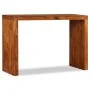 Solid wood console table with honey finish 110x40x76 cm by vidaXL, Side tables - Ref: Foro24-244671, Price: 215,38 €, Discoun...