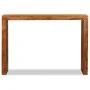 Solid wood console table with honey finish 110x40x76 cm by vidaXL, Side tables - Ref: Foro24-244671, Price: 215,38 €, Discoun...