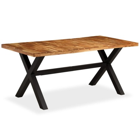 Esstisch aus massivem Akazien- und Mangoholz 180x90x76 cm von vidaXL, Küchen- und Esstische - Ref: Foro24-245640, Preis: 443,...