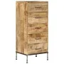 Kommode aus massivem Mangoholz 45x35x106 cm von vidaXL, Sideboards - Ref: Foro24-247806, Preis: 296,83 €, Rabatt: %