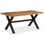 Esstisch aus massivem Akazien- und Mangoholz 180x90x76 cm von vidaXL, Küchen- und Esstische - Ref: Foro24-245640, Preis: 443,...