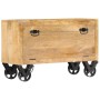 Zapatero madera maciza de mango 86x35x55 cm de vidaXL, Zapateros y organizadores de calzado - Ref: Foro24-247658, Precio: 211...