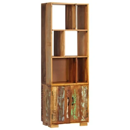 Recycled solid wood shelf 60x35x180 cm by vidaXL, Bookcases and shelves - Ref: Foro24-247480, Price: 340,20 €, Discount: %