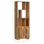 Recycled solid wood shelf 60x35x180 cm by vidaXL, Bookcases and shelves - Ref: Foro24-247480, Price: 340,20 €, Discount: %