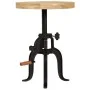 Side table 45x(45-62) cm mango wood and cast iron by vidaXL, Side tables - Ref: Foro24-247587, Price: 187,88 €, Discount: %