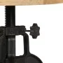 Side table 45x(45-62) cm mango wood and cast iron by vidaXL, Side tables - Ref: Foro24-247587, Price: 187,88 €, Discount: %