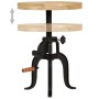 Side table 45x(45-62) cm mango wood and cast iron by vidaXL, Side tables - Ref: Foro24-247587, Price: 193,53 €, Discount: %