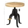 Side table 45x(45-62) cm mango wood and cast iron by vidaXL, Side tables - Ref: Foro24-247587, Price: 187,88 €, Discount: %