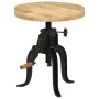 Side table 45x(45-62) cm mango wood and cast iron by vidaXL, Side tables - Ref: Foro24-247587, Price: 187,88 €, Discount: %