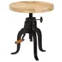Side table 45x(45-62) cm mango wood and cast iron by vidaXL, Side tables - Ref: Foro24-247587, Price: 187,88 €, Discount: %