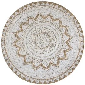 Round rug with braided jute print 120 cm by vidaXL, Rugs - Ref: Foro24-245340, Price: 55,31 €, Discount: %