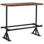High table and stools set 5 pieces solid recycled wood by vidaXL, Furniture sets for kitchens and dining rooms - Ref: Foro24-...