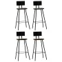 High table and stools set 5 pieces solid recycled wood by vidaXL, Furniture sets for kitchens and dining rooms - Ref: Foro24-...