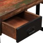 Desk with 2 drawers recycled solid wood 120x50x76 cm by vidaXL, Desks - Ref: Foro24-244905, Price: 236,43 €, Discount: %