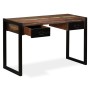 Schreibtisch mit 2 Schubladen aus recyceltem Massivholz 120x50x76 cm von vidaXL, Schreibtische - Ref: Foro24-244905, Preis: 2...