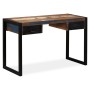 Desk with 2 drawers recycled solid wood 120x50x76 cm by vidaXL, Desks - Ref: Foro24-244905, Price: 236,43 €, Discount: %