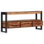 TV-Schrank aus massivem Akazienholz, 140 x 30 x 45 cm von vidaXL, TV-Möbel - Ref: Foro24-247736, Preis: 242,15 €, Rabatt: %