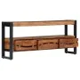 TV-Schrank aus massivem Akazienholz, 140 x 30 x 45 cm von vidaXL, TV-Möbel - Ref: Foro24-247736, Preis: 227,77 €, Rabatt: %