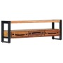 TV-Schrank aus massivem Akazienholz, 140 x 30 x 45 cm von vidaXL, TV-Möbel - Ref: Foro24-247736, Preis: 242,15 €, Rabatt: %