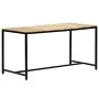 Dining table solid raw mango wood 140x70x75 cm by vidaXL, Kitchen and dining tables - Ref: Foro24-247811, Price: 224,14 €, Di...