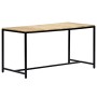 Esstisch aus massivem rohem Mangoholz 140x70x75 cm von vidaXL, Küchen- und Esstische - Ref: Foro24-247811, Preis: 228,21 €, R...