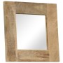 Spiegel aus massivem Mangoholz, 50 x 50 cm von vidaXL, Spiegel - Ref: Foro24-246301, Preis: 83,65 €, Rabatt: %