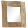 Spiegel aus massivem Mangoholz, 50 x 50 cm von vidaXL, Spiegel - Ref: Foro24-246301, Preis: 83,65 €, Rabatt: %