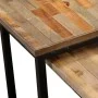 Stackable coffee tables 2 units solid recycled teak by vidaXL, Coffee table - Ref: Foro24-245406, Price: 136,72 €, Discount: %