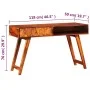 Schreibtisch aus massivem Palisanderholz, 118 x 50 x 76 cm von vidaXL, Schreibtische - Ref: Foro24-245145, Preis: 243,42 €, R...