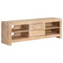 Hellbrauner TV-Schrank aus massivem Akazienholz, 120 x 30 x 40 cm von vidaXL, TV-Möbel - Ref: Foro24-246099, Preis: 353,89 €,...