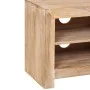 Light brown solid acacia wood TV cabinet 120x30x40 cm by vidaXL, TV Furniture - Ref: Foro24-246099, Price: 313,14 €, Discount: %