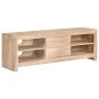 Light brown solid acacia wood TV cabinet 120x30x40 cm by vidaXL, TV Furniture - Ref: Foro24-246099, Price: 313,14 €, Discount: %