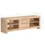 Light brown solid acacia wood TV cabinet 120x30x40 cm by vidaXL, TV Furniture - Ref: Foro24-246099, Price: 313,14 €, Discount: %