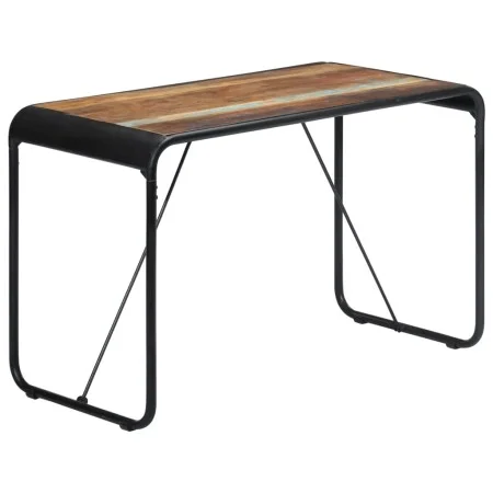 Recycled solid wood dining table 118x60x76 cm by vidaXL, Kitchen and dining tables - Ref: Foro24-247864, Price: 176,84 €, Dis...