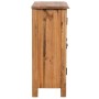 Mueble del cuarto de baño madera maciza de pino 59x32x80 cm