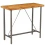 Recycled solid teak high bar table 120x58x106 cm by vidaXL, Kitchen and dining tables - Ref: Foro24-245804, Price: 300,95 €, ...