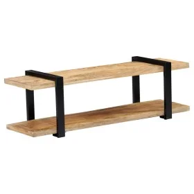 Mueble para la TV de madera maciza de mango 130x40x40 cm de vidaXL, Muebles TV - Ref: Foro24-247883, Precio: 127,59 €, Descue...
