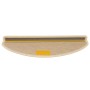 Alfombrillas autoadhesivas sisal 15 uds bereber 65x21x4 cm