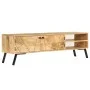 Mueble de TV madera maciza de mango 140x30x40 cm de vidaXL, Muebles TV - Ref: Foro24-246154, Precio: 258,32 €, Descuento: %
