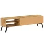 Mueble de TV madera maciza de mango 140x30x40 cm de vidaXL, Muebles TV - Ref: Foro24-246154, Precio: 258,32 €, Descuento: %