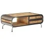 Mesa de centro madera maciza de mango 100x50x35 cm de vidaXL, Mesas de centro - Ref: Foro24-247804, Precio: 313,17 €, Descuen...
