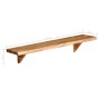Wandregale 2 Stück massives Akazienholz 90x20x18 cm von vidaXL, Regale und Regale - Ref: Foro24-247928, Preis: 69,94 €, Rabat...