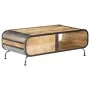 Mesa de centro madera maciza de mango 100x50x35 cm de vidaXL, Mesas de centro - Ref: Foro24-247804, Precio: 313,17 €, Descuen...