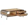 Mesa de centro madera maciza de mango 100x50x35 cm de vidaXL, Mesas de centro - Ref: Foro24-247804, Precio: 313,17 €, Descuen...