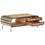 Solid mango wood coffee table 100x50x35 cm by vidaXL, Coffee table - Ref: Foro24-247804, Price: 319,33 €, Discount: %