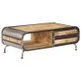 Mesa de centro madera maciza de mango 100x50x35 cm de vidaXL, Mesas de centro - Ref: Foro24-247804, Precio: 313,17 €, Descuen...