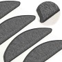 Felpudos para escaleras (15 unidades, 56 x 17 x 3 cm, beige y