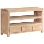 Light brown solid acacia wood TV cabinet 90x30x55 cm by vidaXL, TV Furniture - Ref: Foro24-246103, Price: 284,42 €, Discount: %