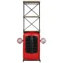 Solid mango wood tractor-shaped wine rack 49x31x172 cm by vidaXL, Wine racks - Ref: Foro24-247871, Price: 458,07 €, Discount: %